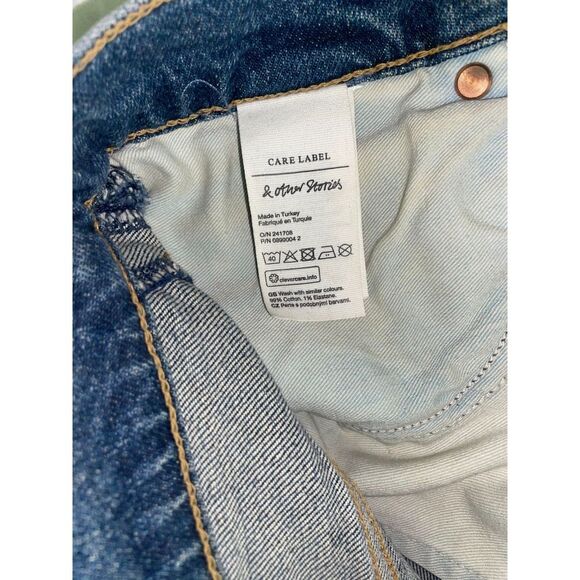 & Other Stories Stockholm Atelier Straight Leg Jeans Sz 28 - Picture 5 of 6